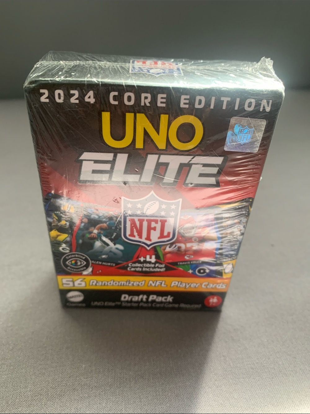 🆕- UNO Elite 2024 Core Edition NFL Draft Pack